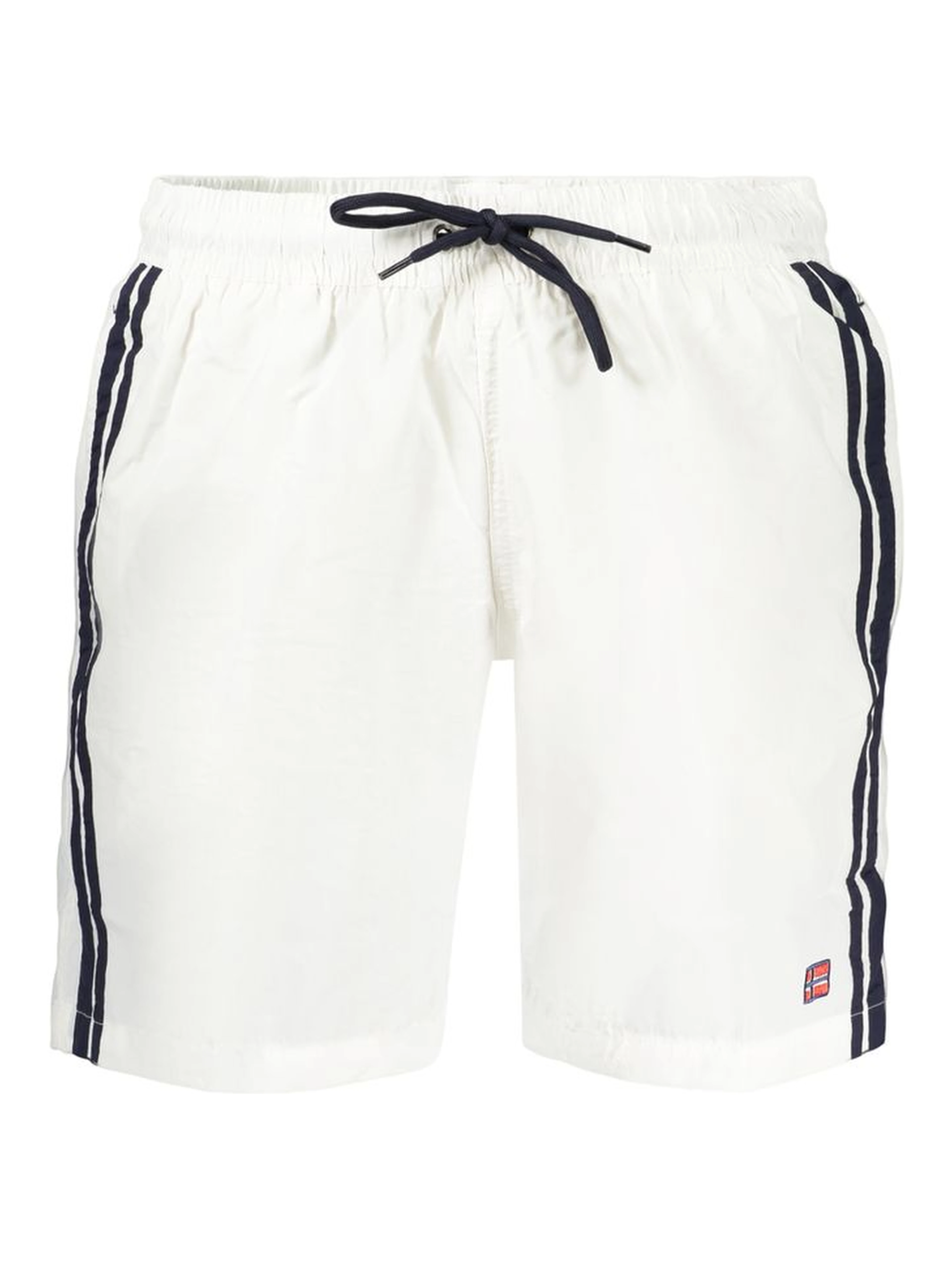 White Polyamide Swim Shorts