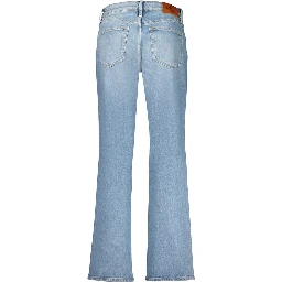 Azzurro Cotton Women's Jeans