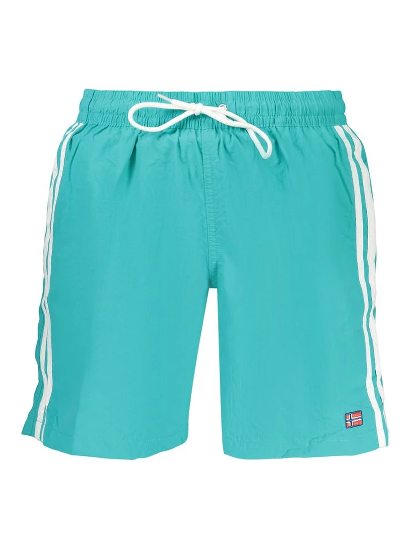 Blue Polyamide Swim Shorts
