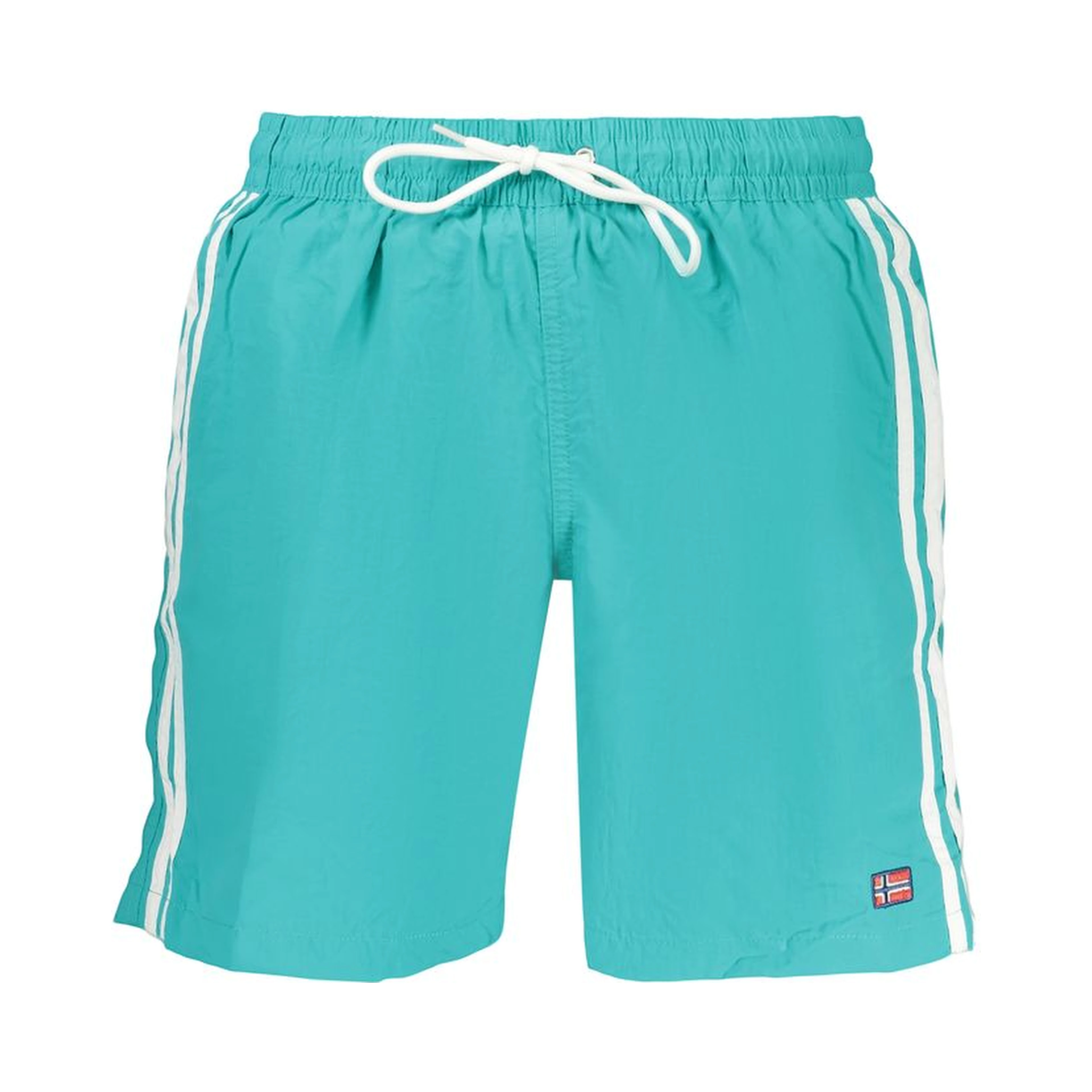 Blue Polyamide Swim Shorts