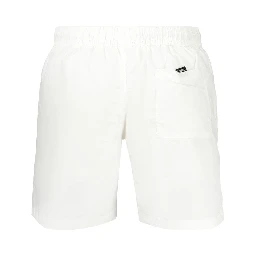 White Polyamide Men's Swimwear