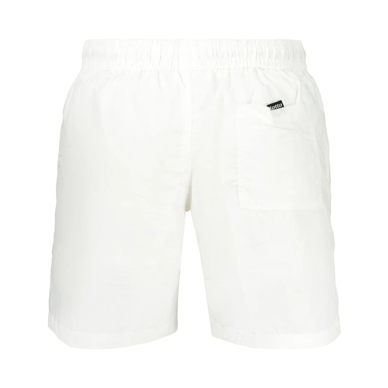 White Polyamide Men's Swimwear