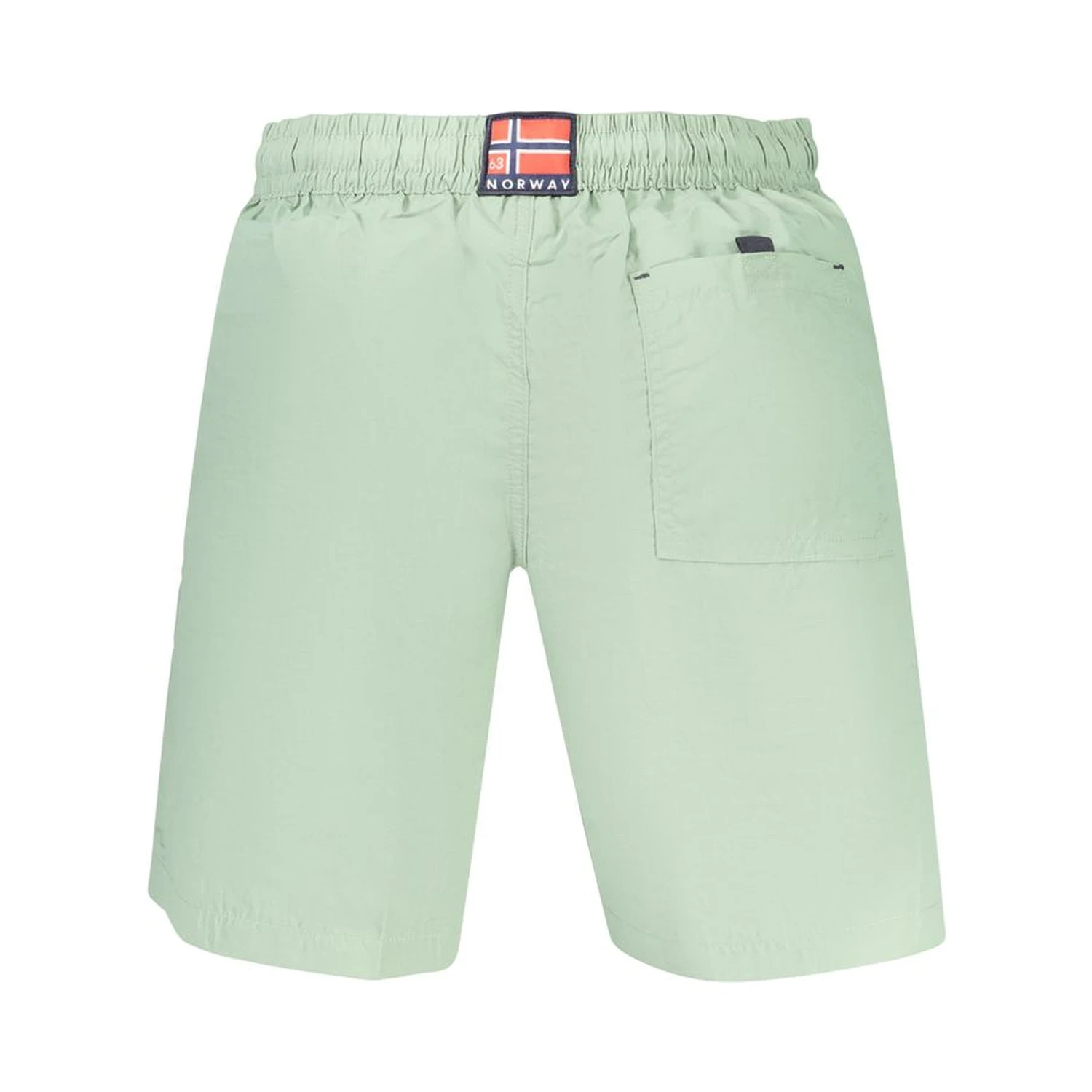 Green Polyamide Swim Shorts