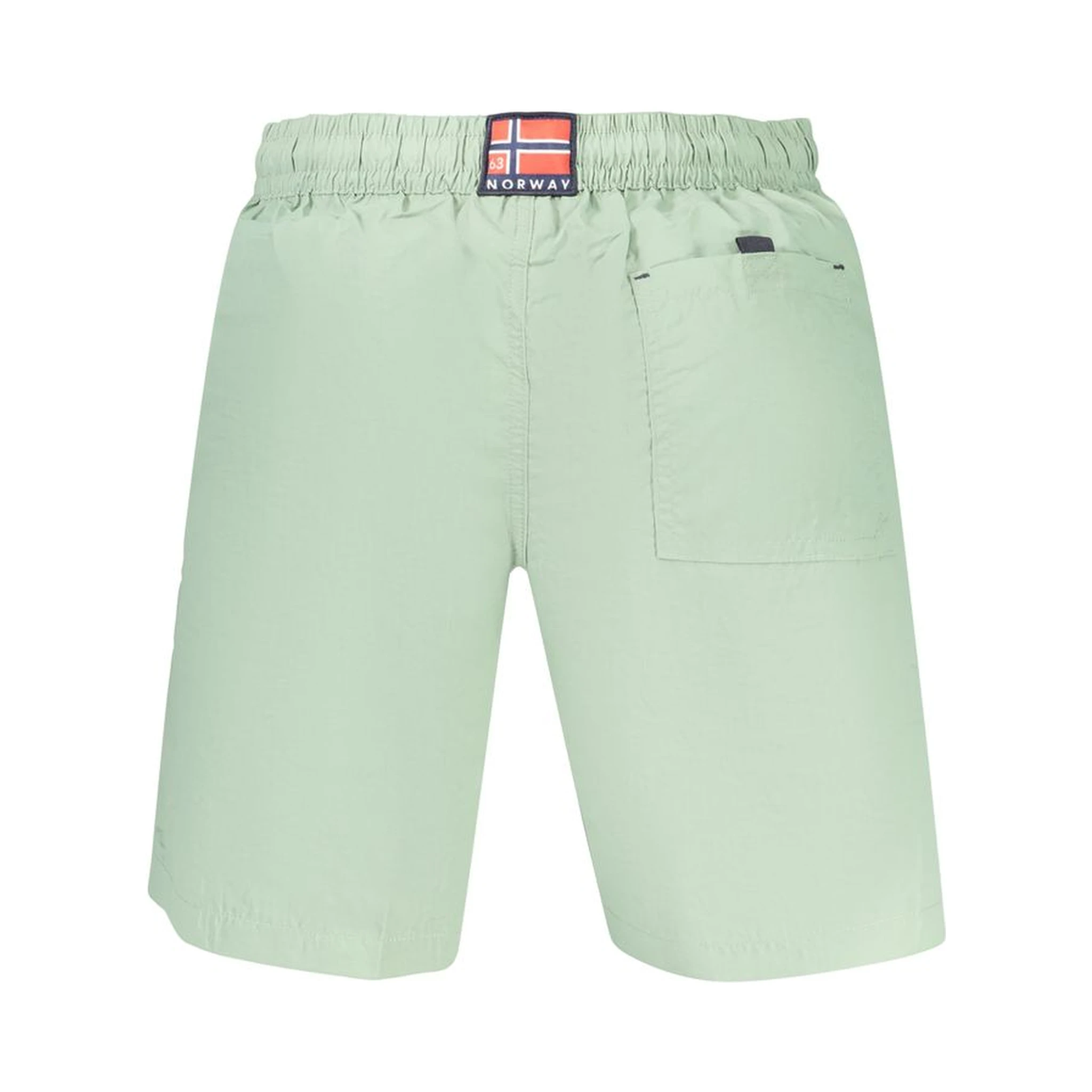 Green Polyamide Swim Shorts