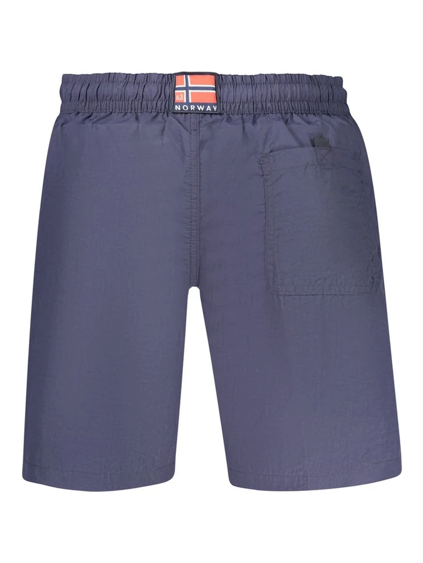 Blu Poliammide Men's Boxer