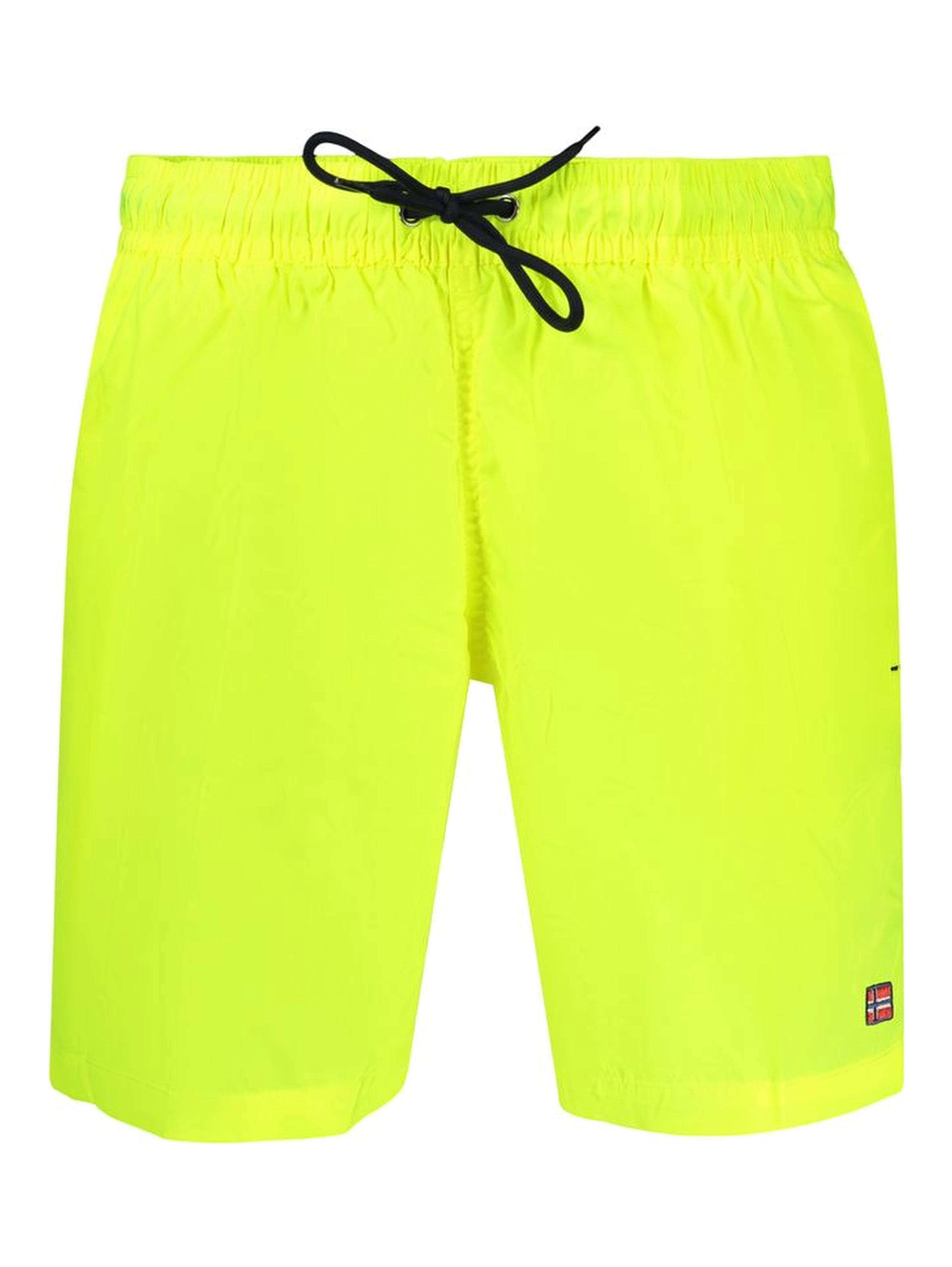 Yellow Polyamide Swim Shorts