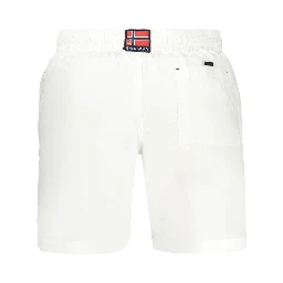 White Polyamide Swim Shorts