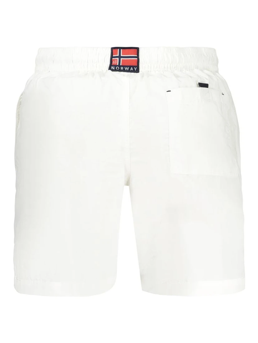 White Polyamide Swim Shorts
