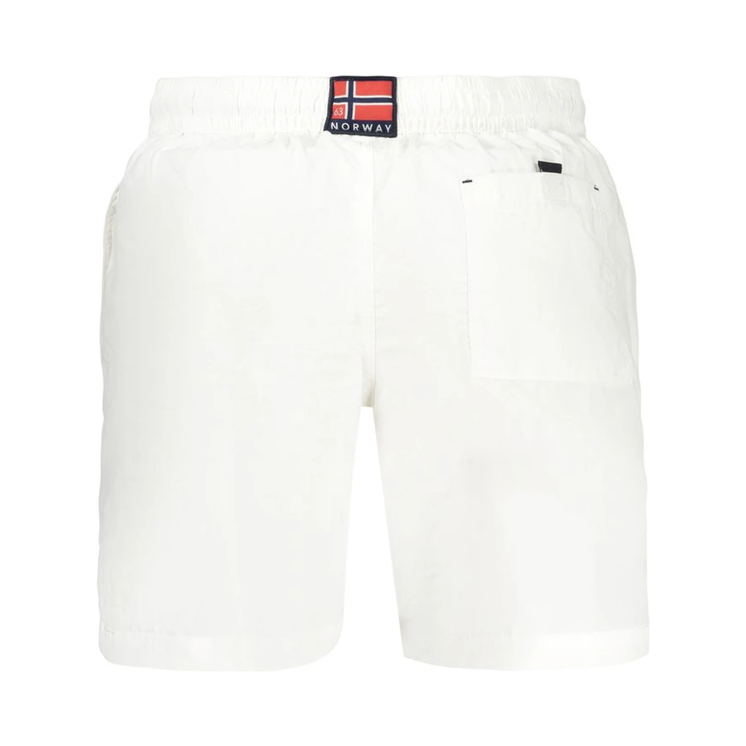 White Polyamide Swim Shorts