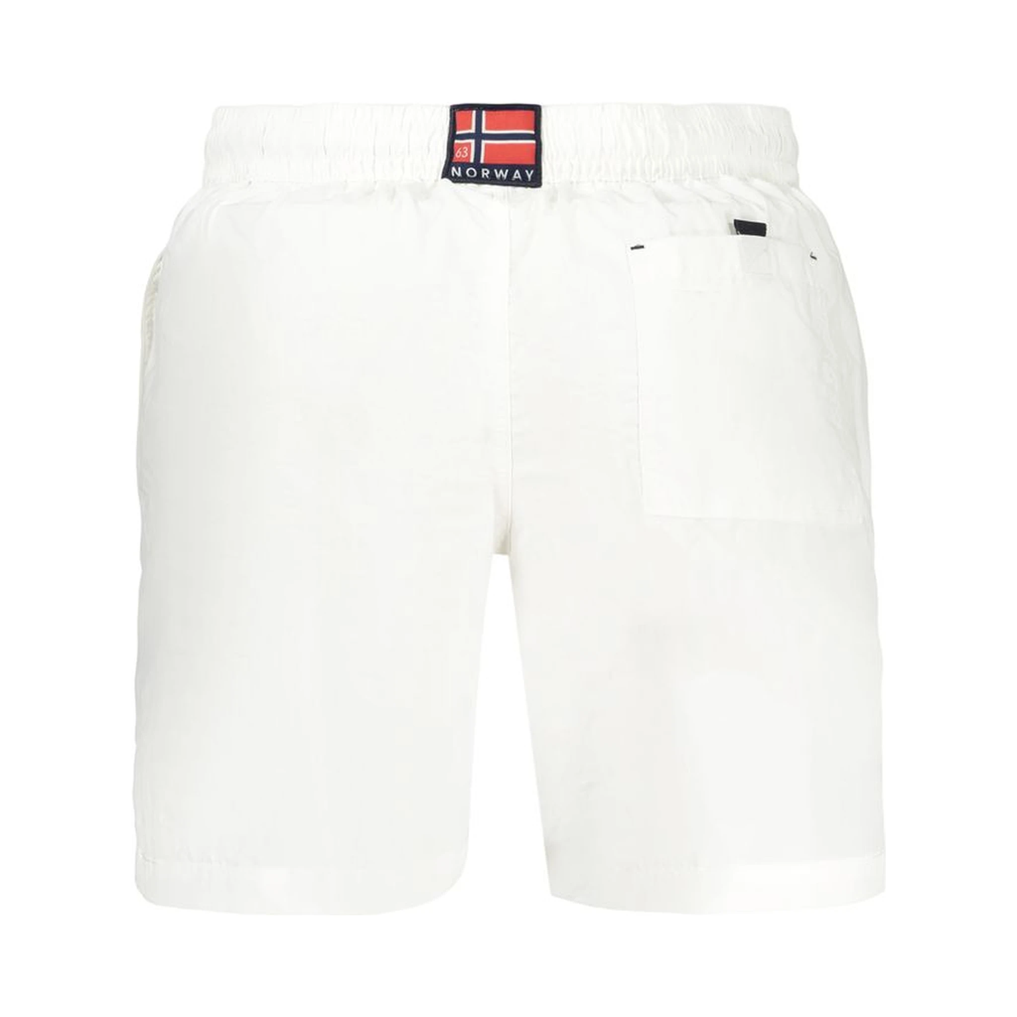 White Polyamide Swim Shorts