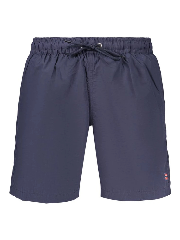 Blue Polyamide Swim Shorts