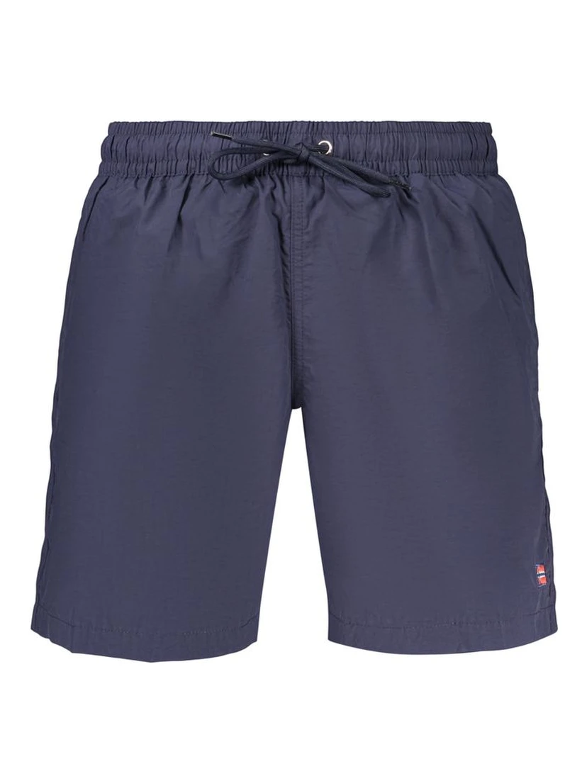 Blue Polyamide Swim Shorts
