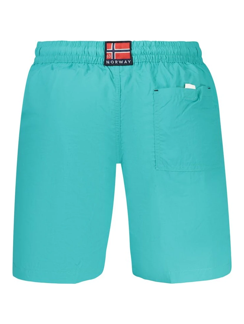 Blue Polyamide Swim Shorts