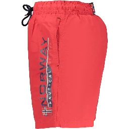 Rosso Poliammide Uomo Swimwear