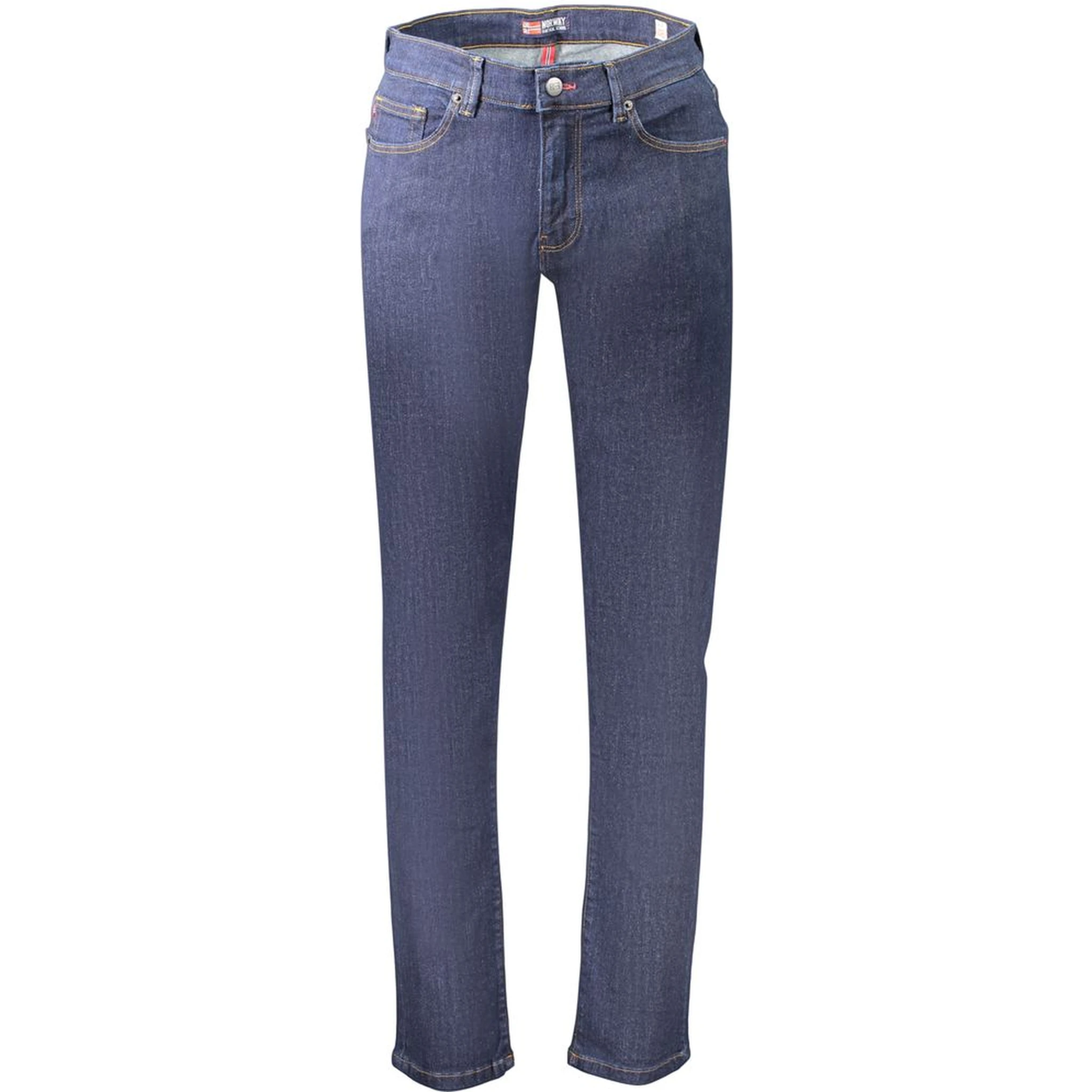 Blue Cotton Jeans Denim