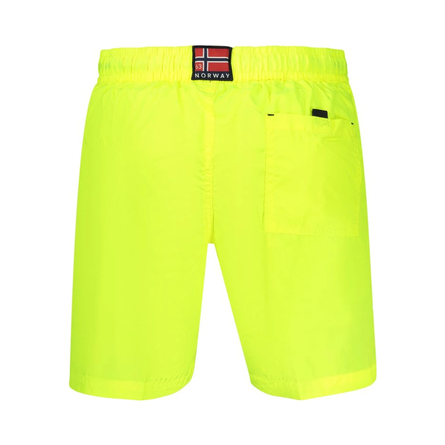 Yellow Polyamide Swim Shorts