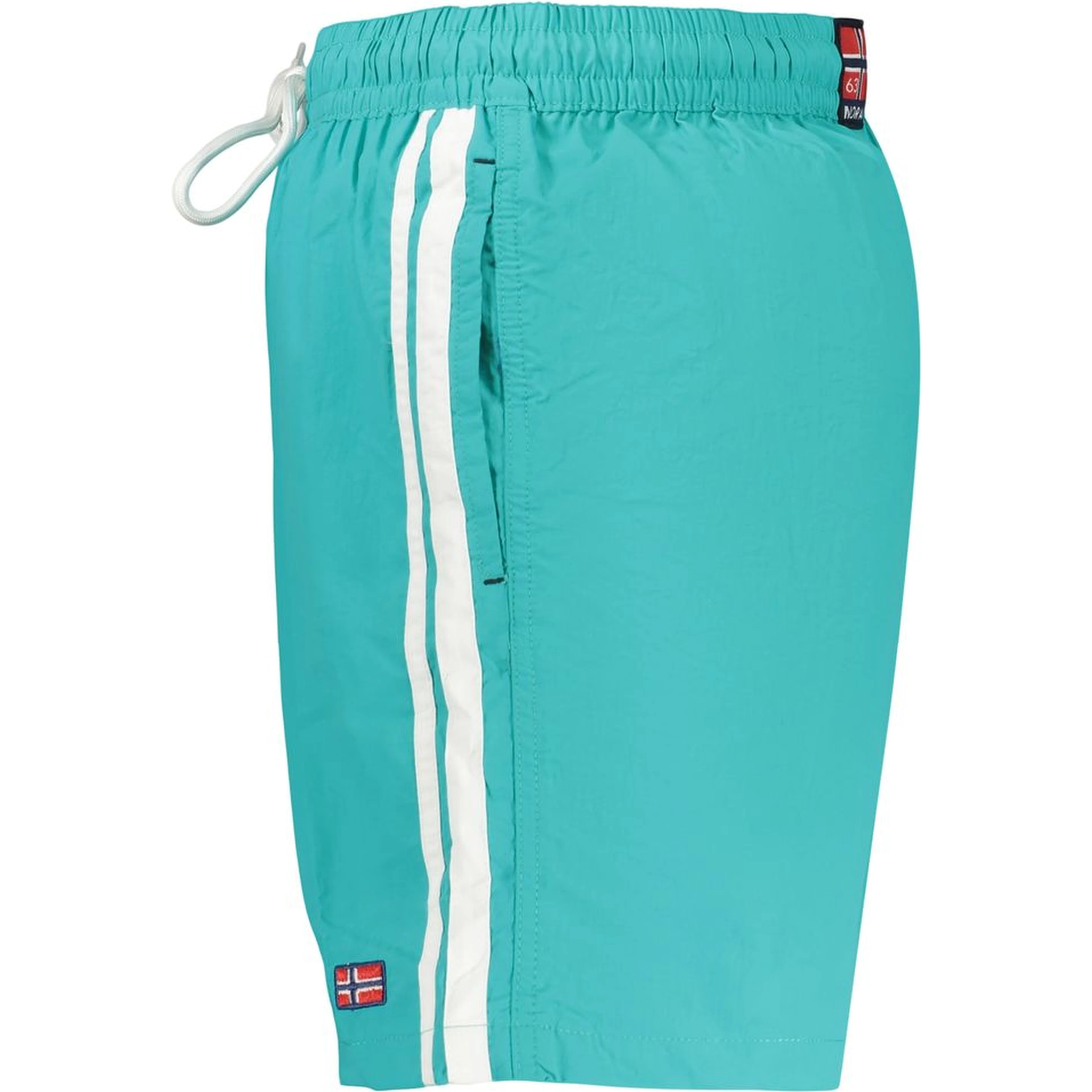 Blue Polyamide Swim Shorts