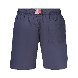 Blue Polyamide Swim Shorts