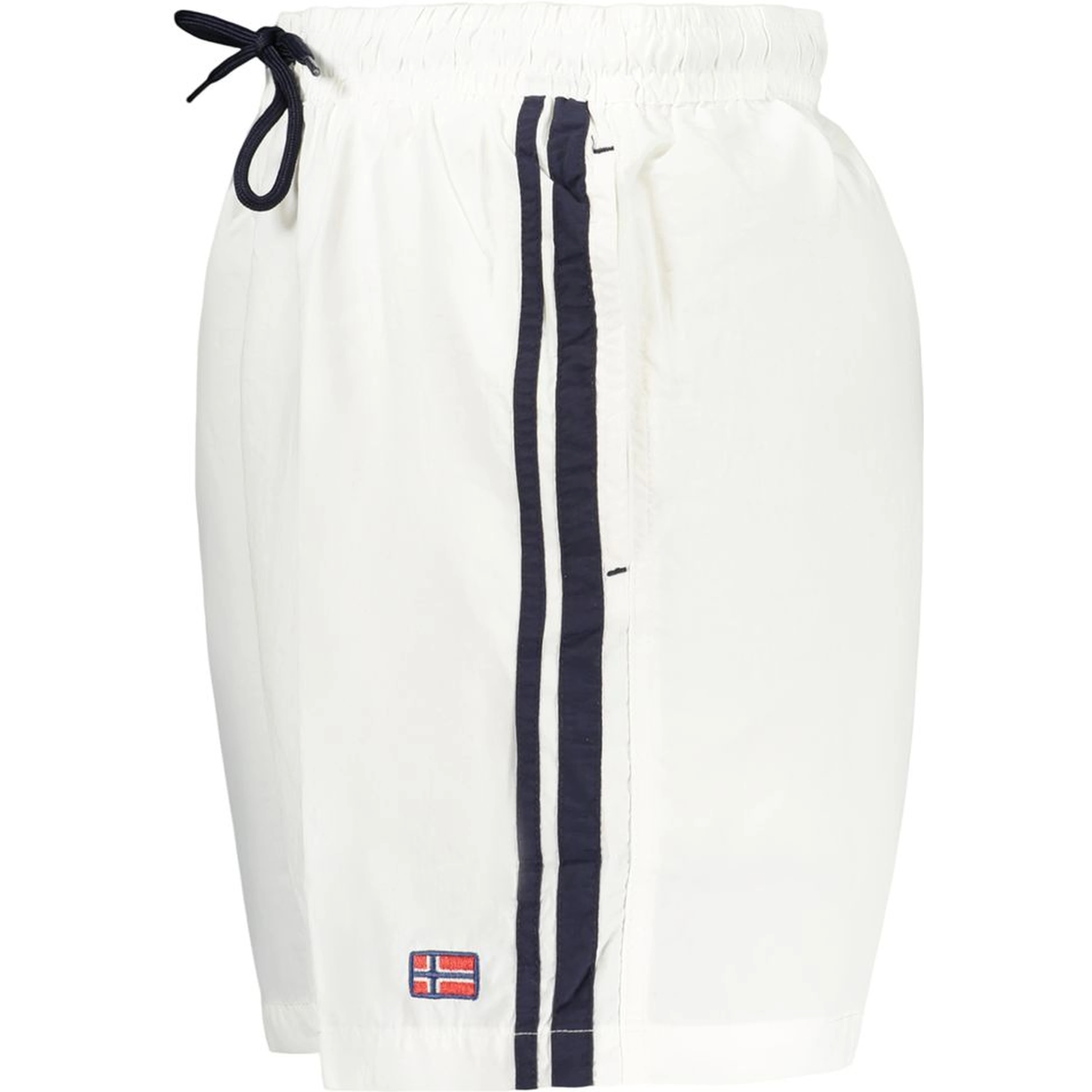 White Polyamide Swim Shorts
