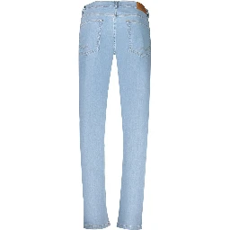 Blue Cotton Jeans Denim