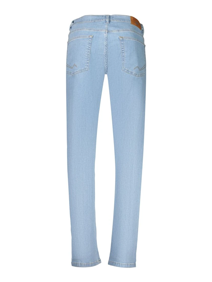 Blue Cotton Jeans Denim