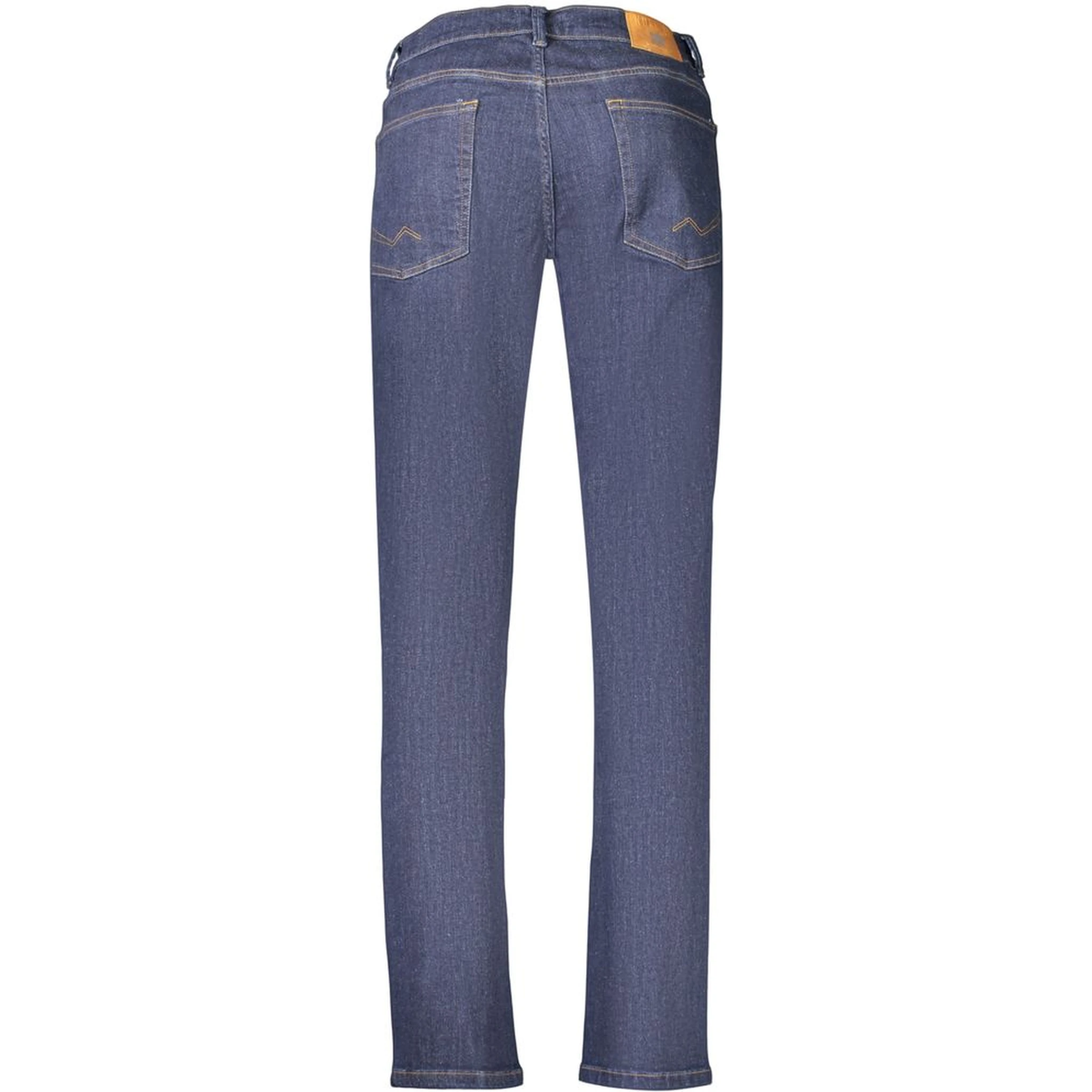 Blue Cotton Jeans Denim