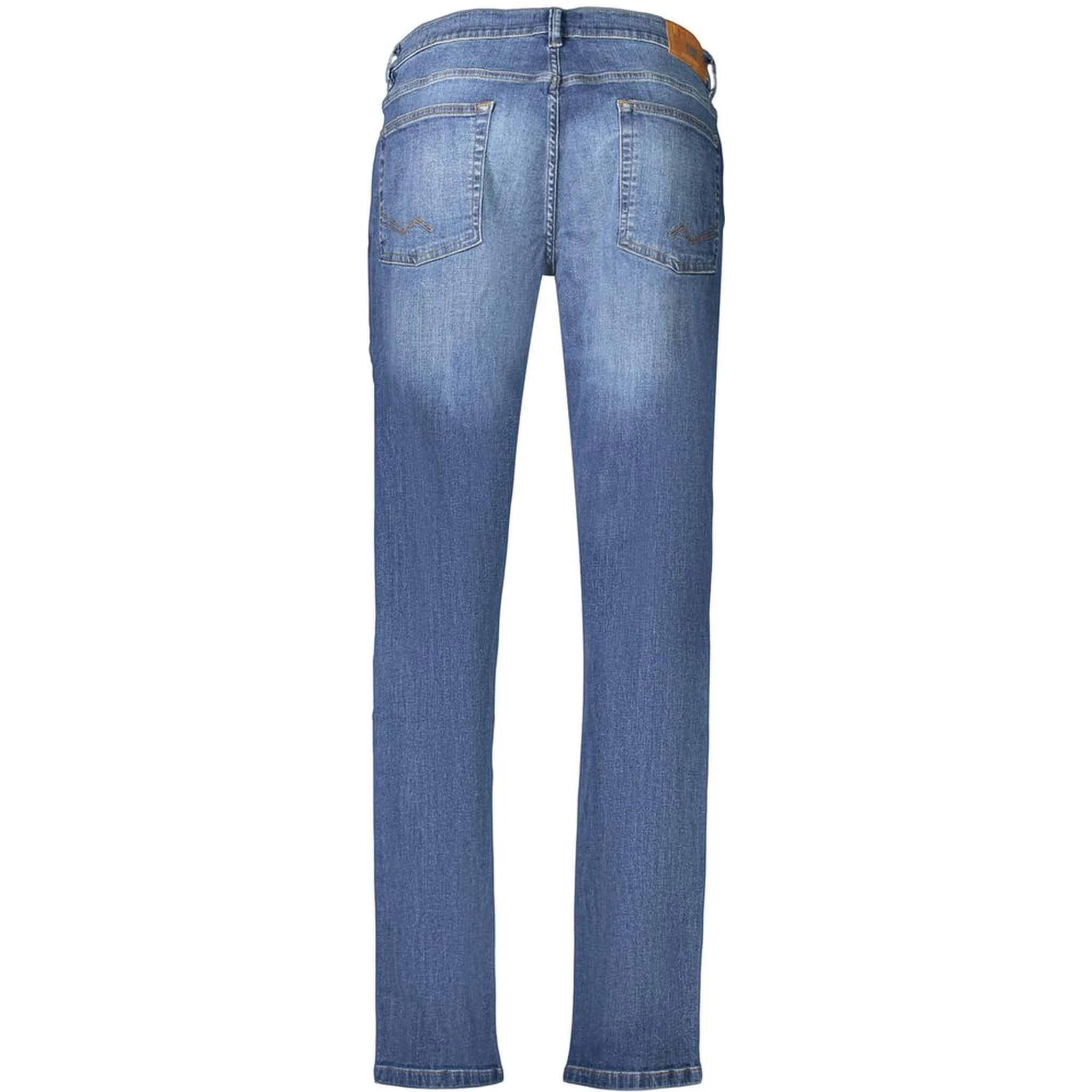 Blue Cotton Men's Jeans