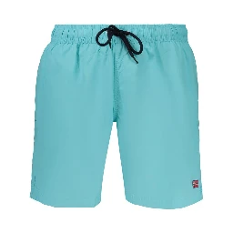 Blue Polyamide Swim Shorts
