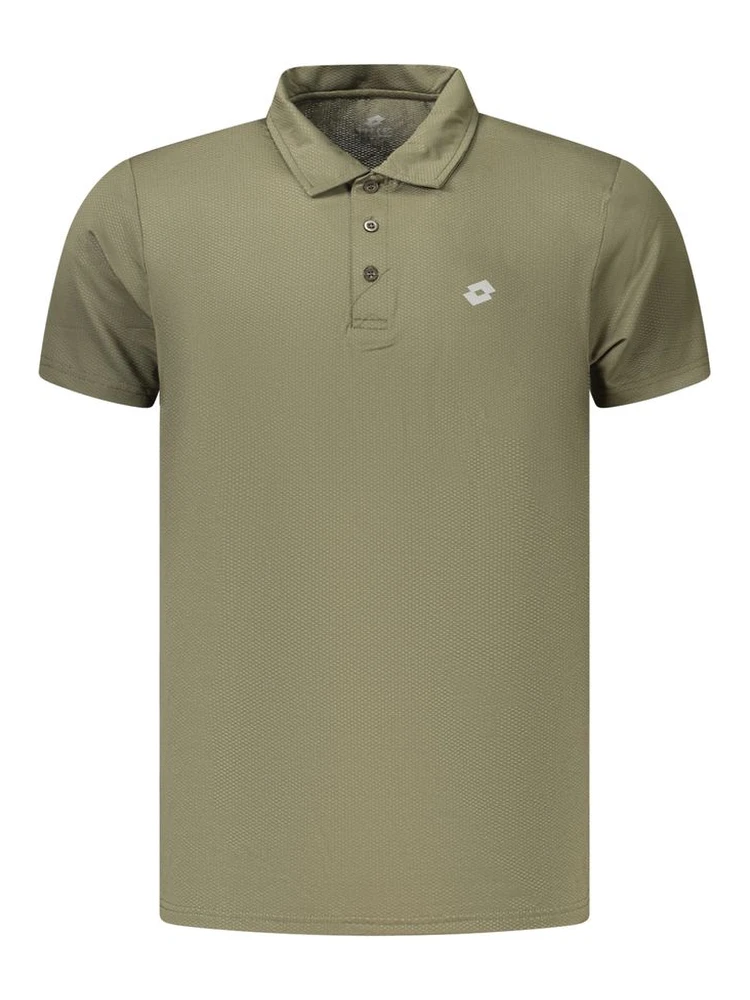 Green Polyester Polo Shirt
