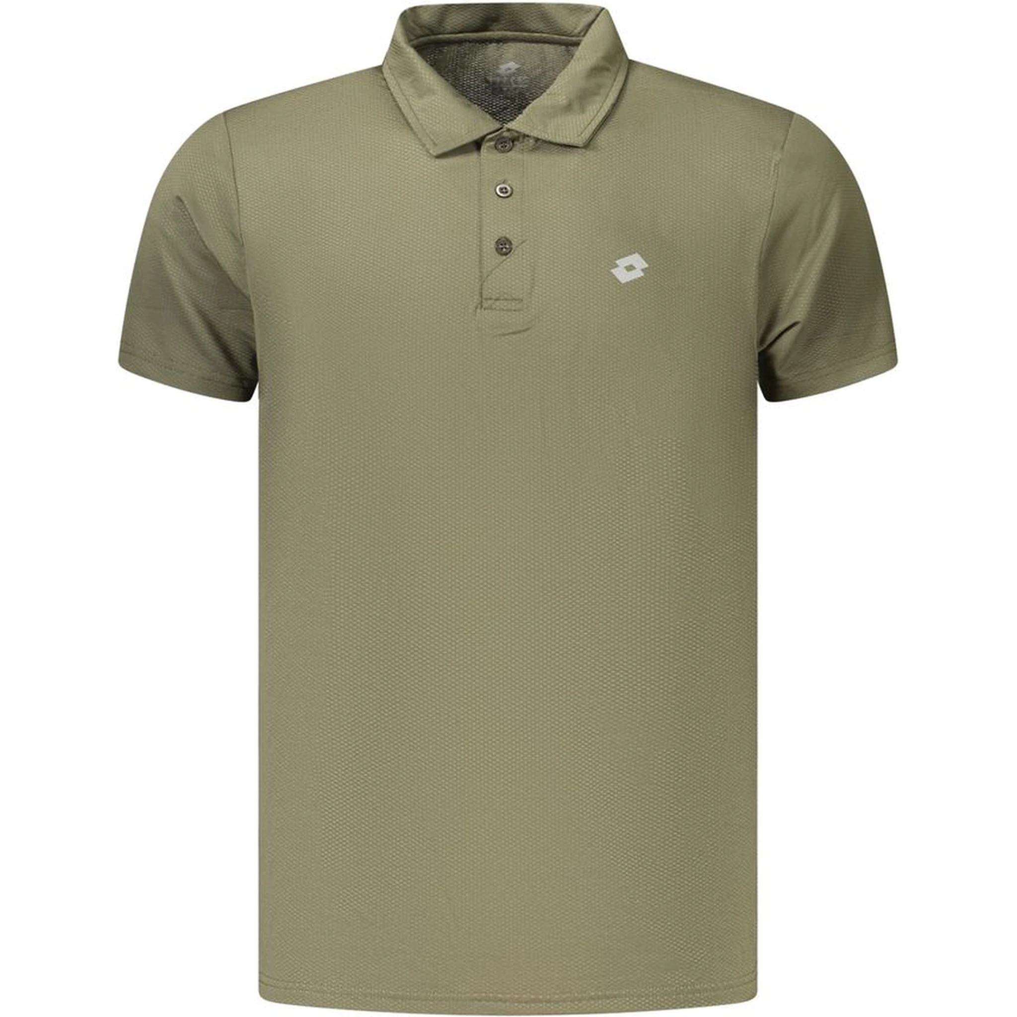 Green Polyester Polo Shirt