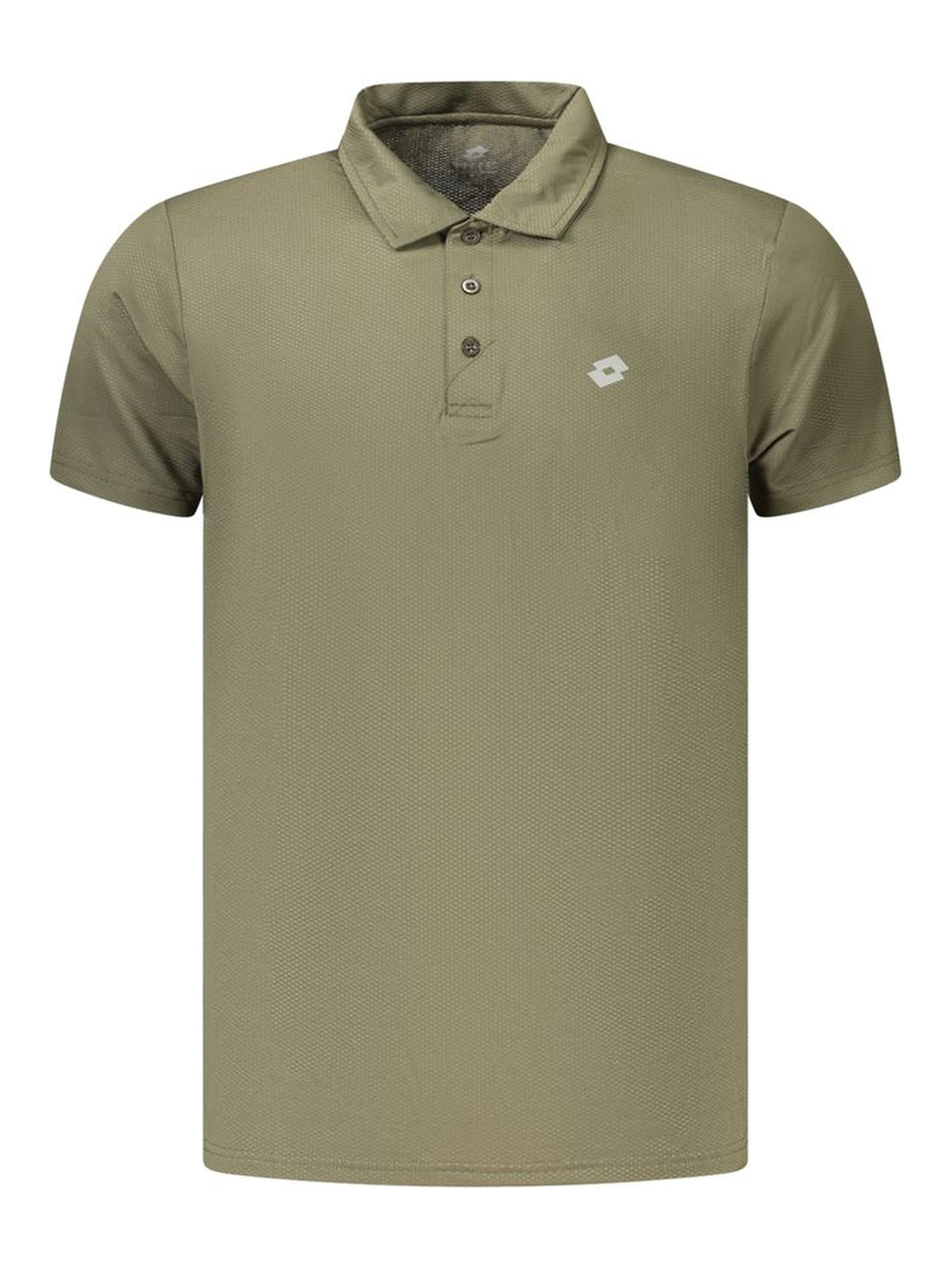 Green Polyester Polo Shirt