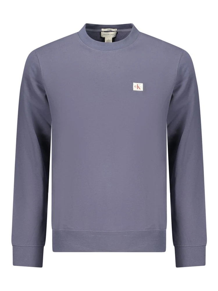 Blue Cotton Sweatshirt
