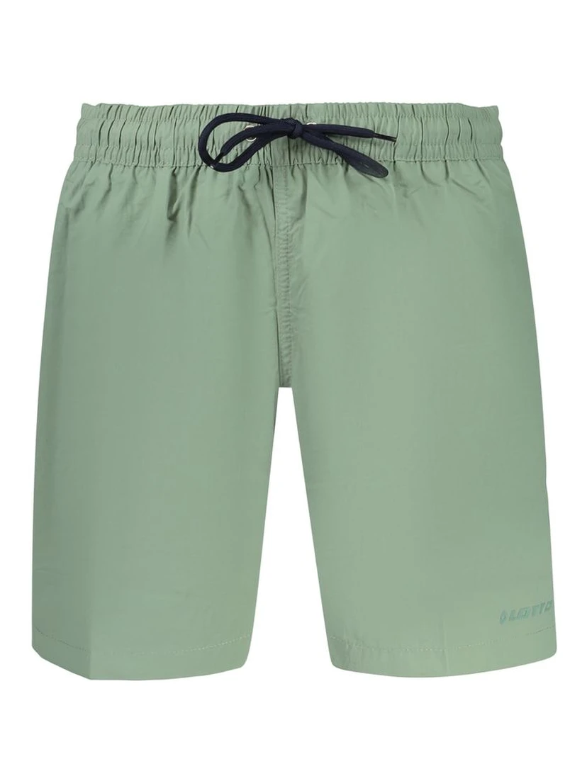 Green Polyamide Men's Swimwear