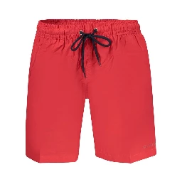Red Polyamide Swimwear