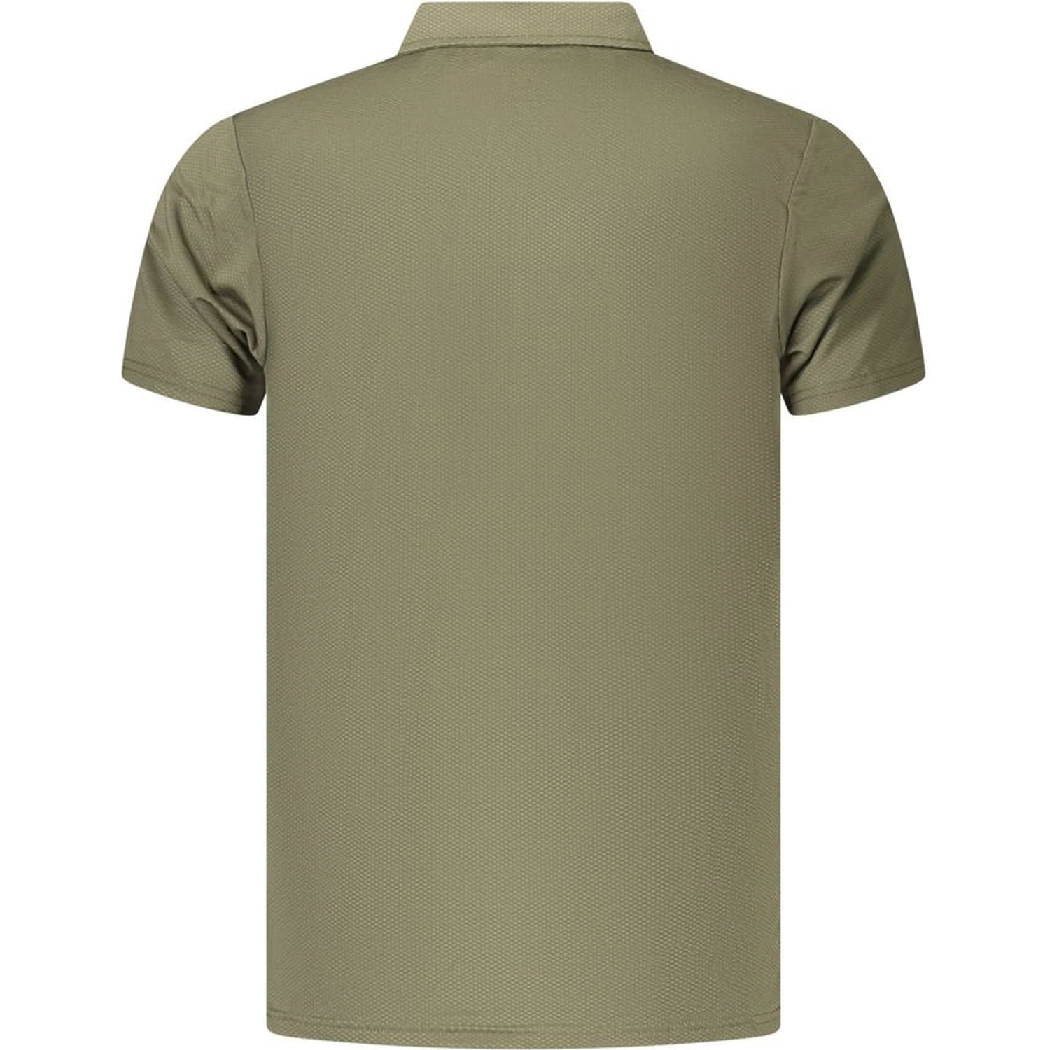 Green Polyester Polo Shirt