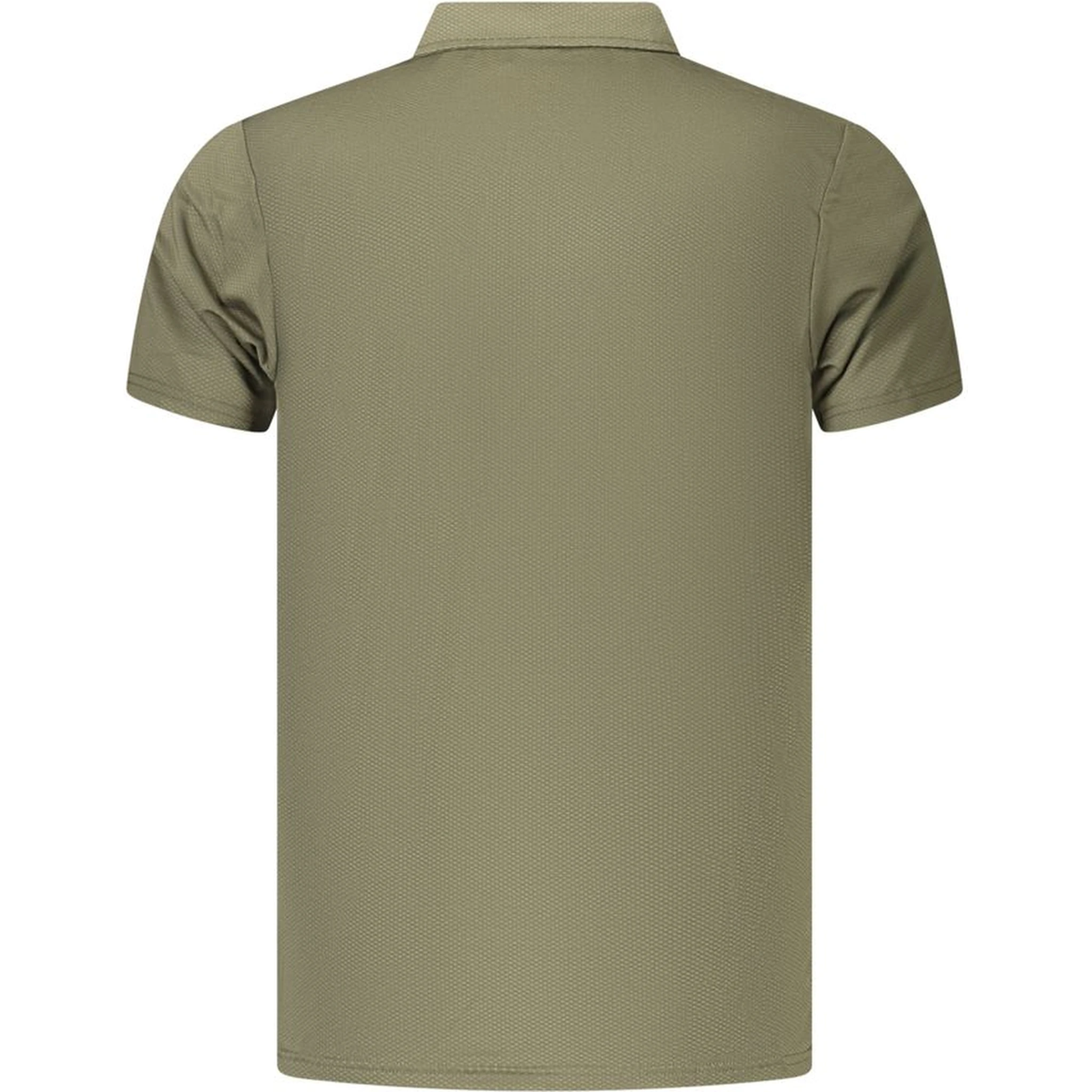 Green Polyester Polo Shirt