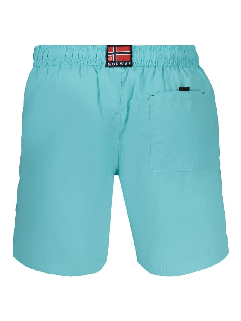 Blue Polyamide Swim Shorts