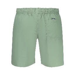 Green Polyamide Men's Swimwear