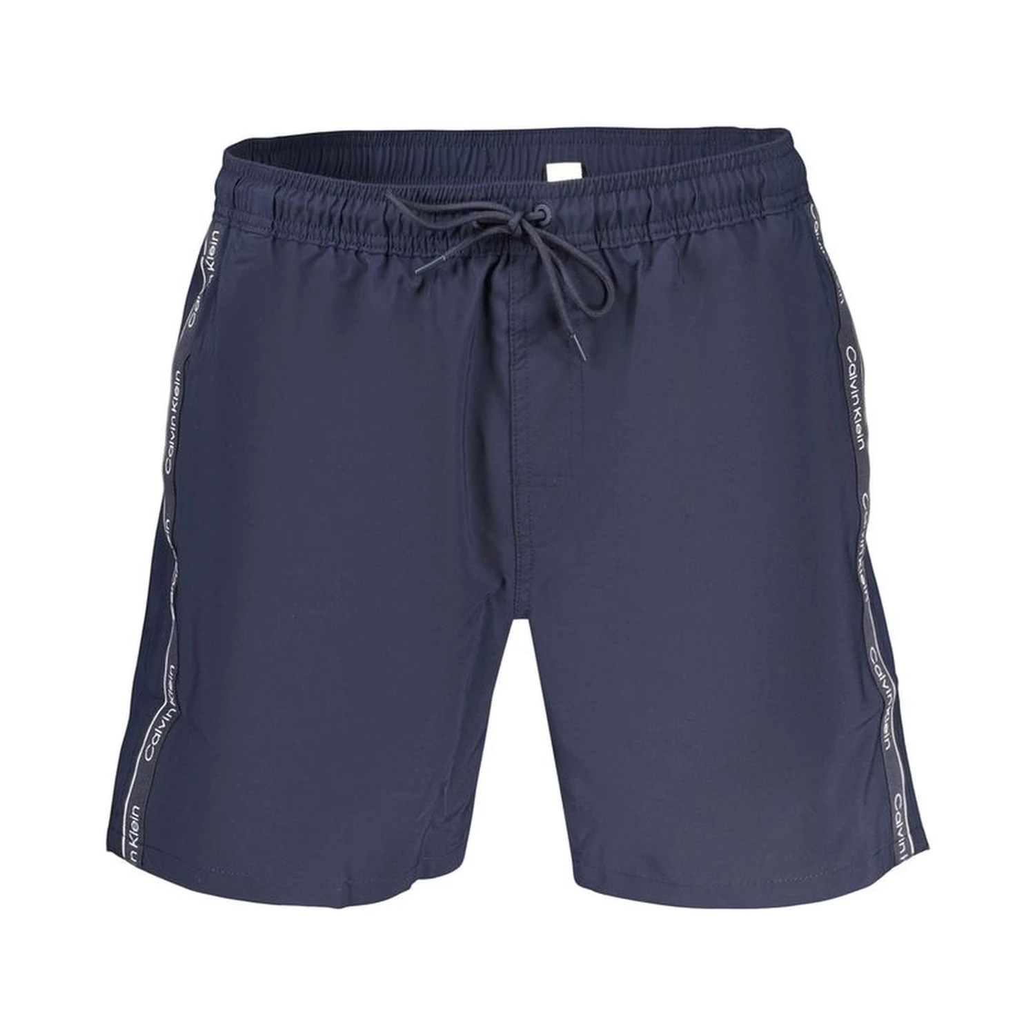 Blue Polyester Men's Swim Shorts