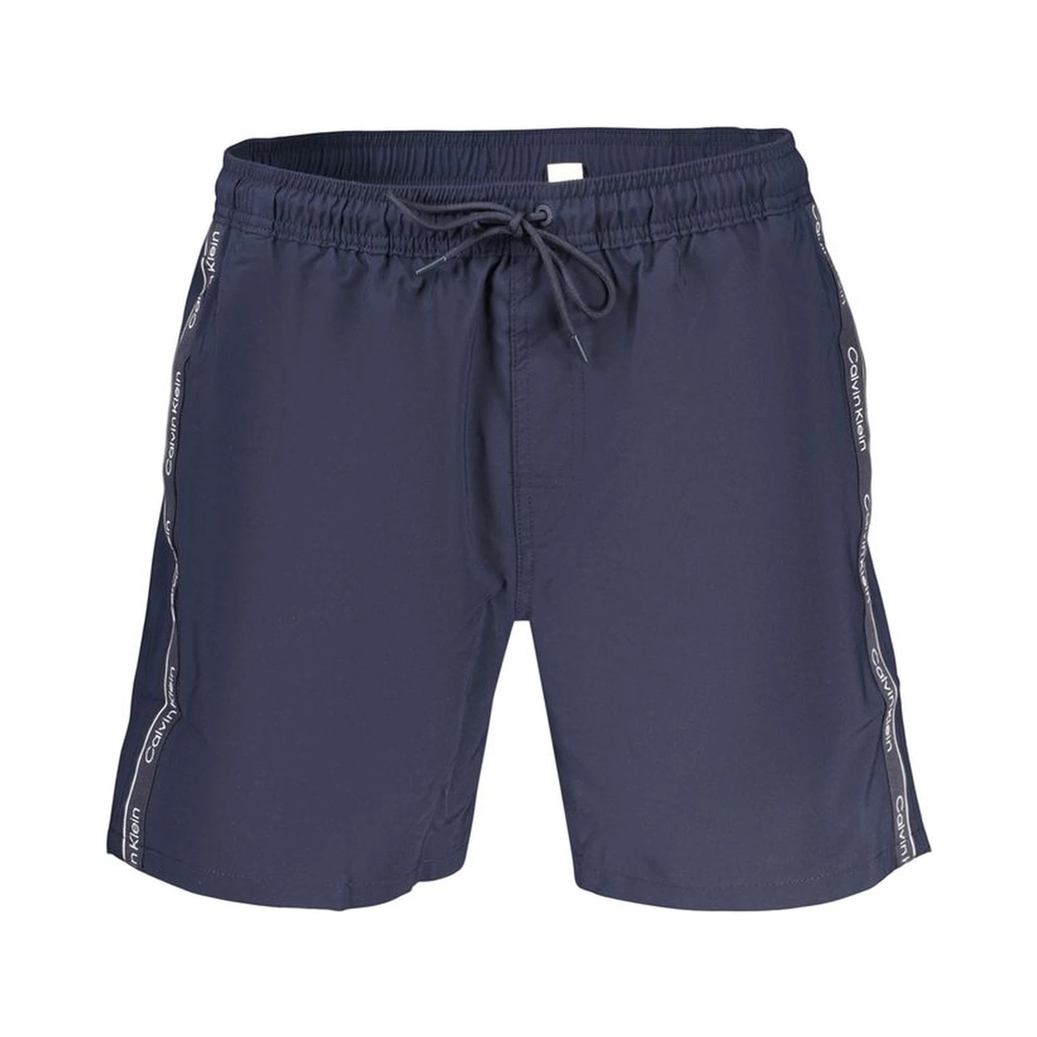 Blue Polyester Men's Swim Shorts