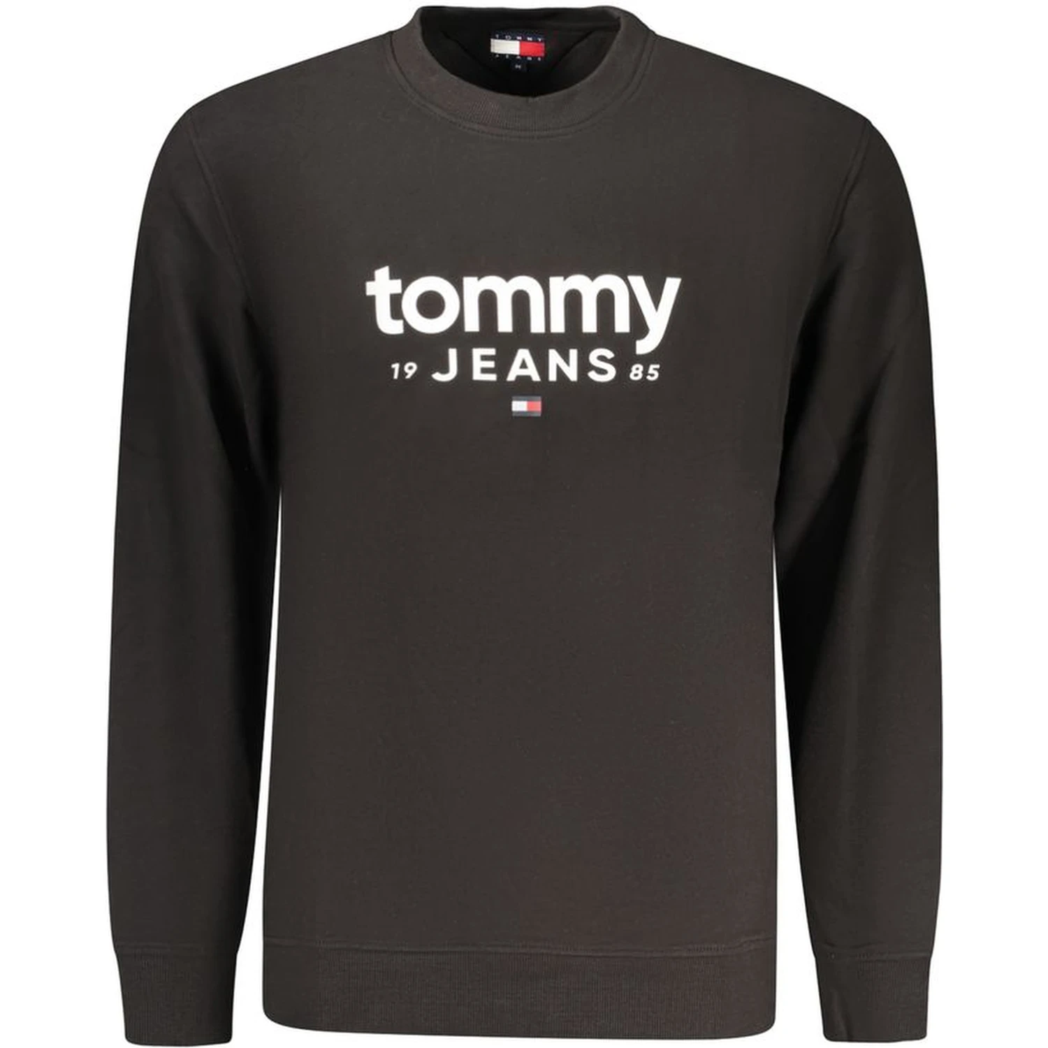 Black Cotton Sweatshirt