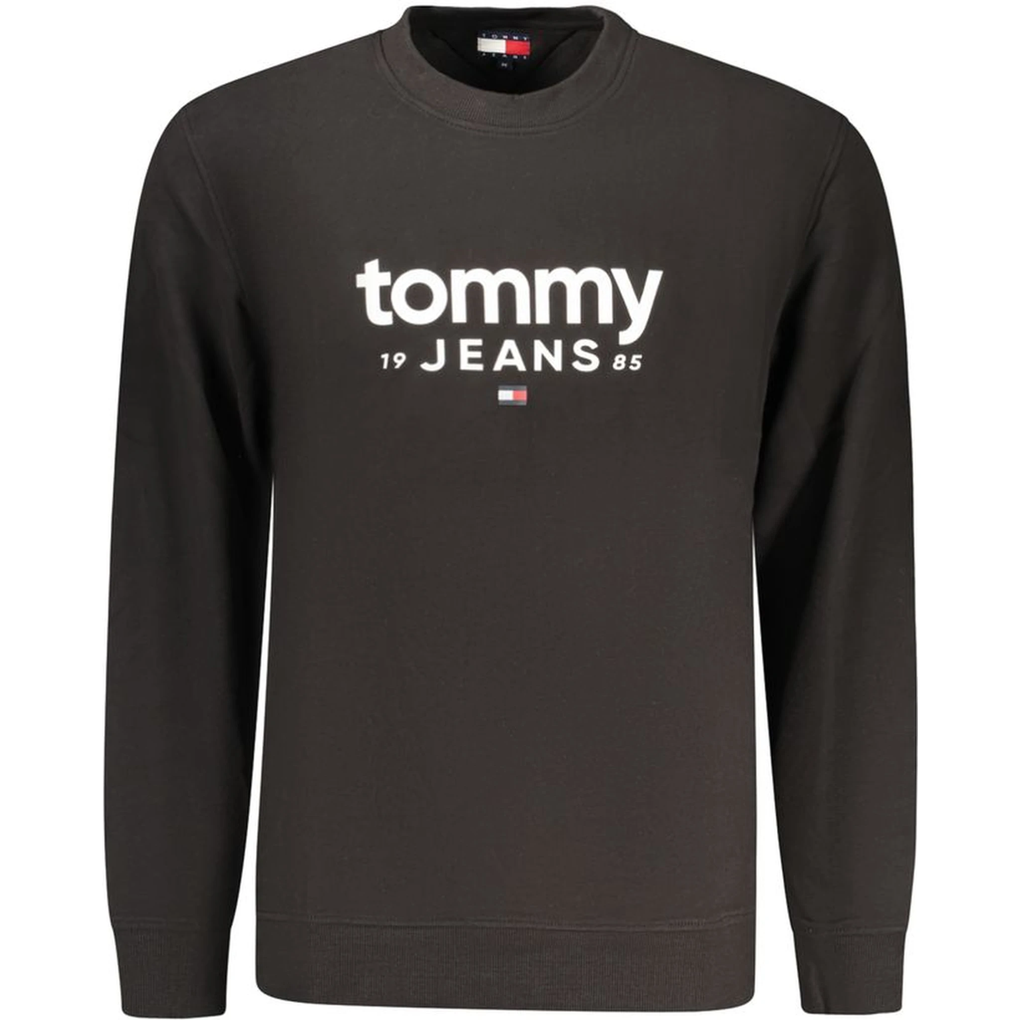 Black Cotton Sweatshirt