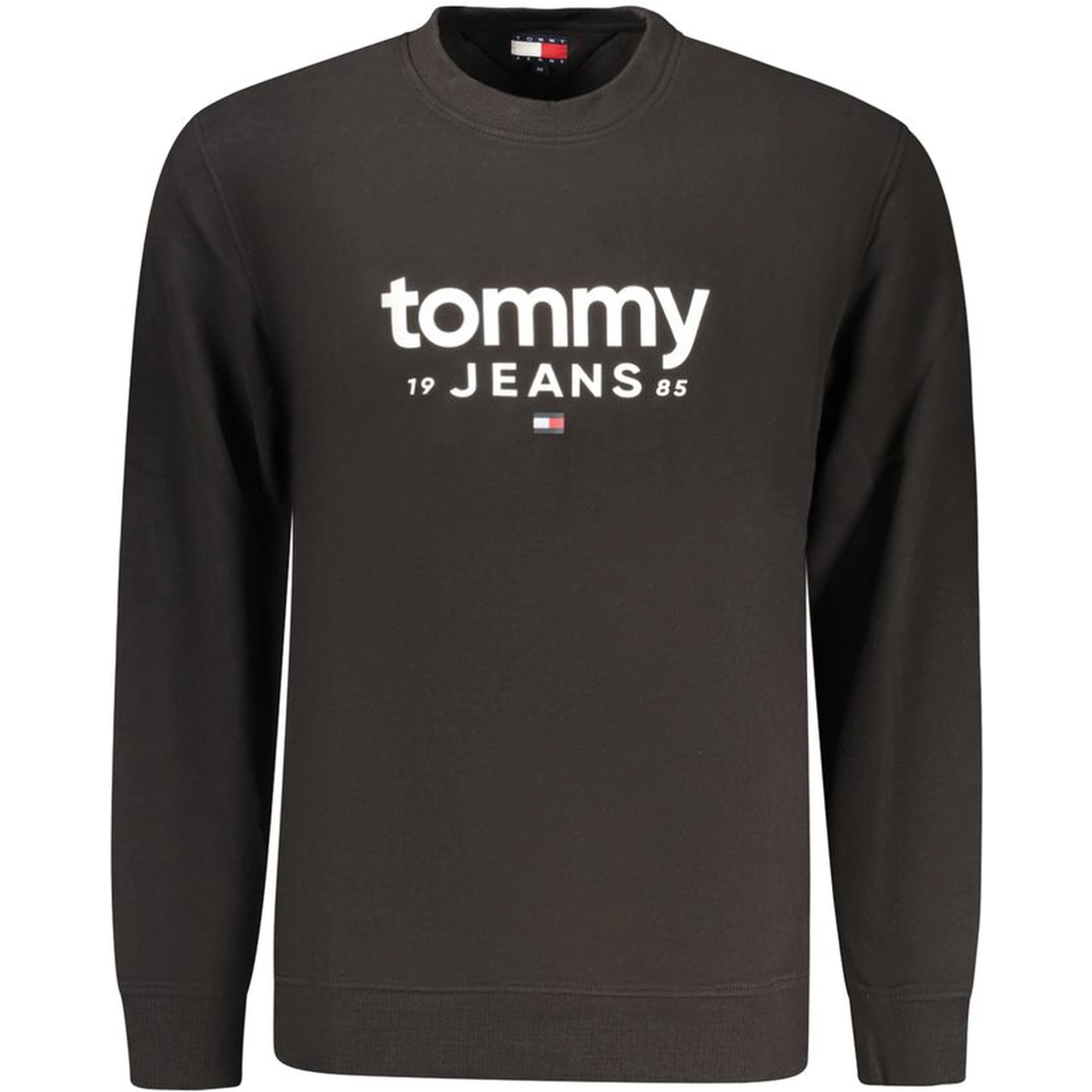 Black Cotton Sweatshirt