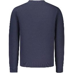 Blue Cotton Sweatshirt