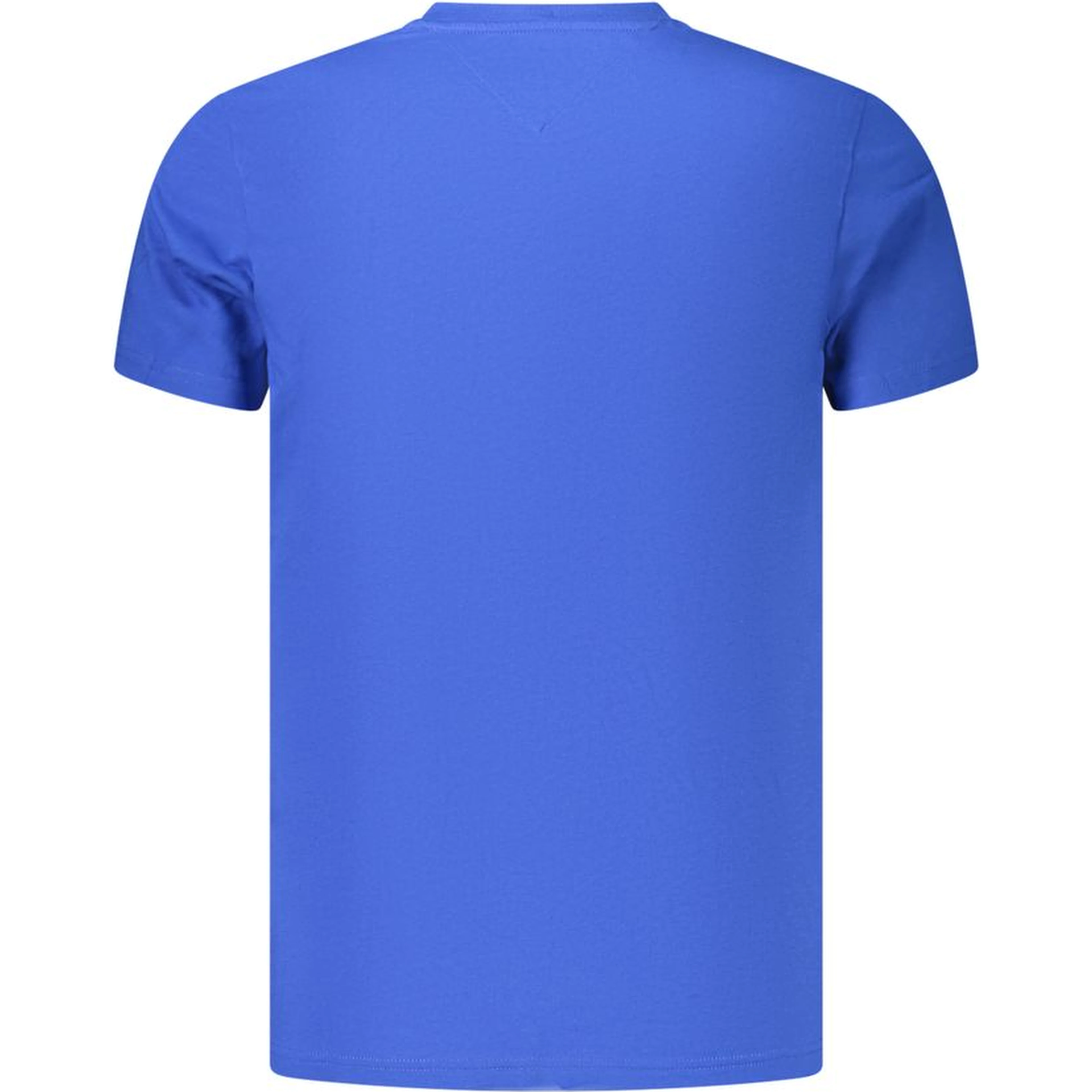 Blue Cotton Men's T-Shirt