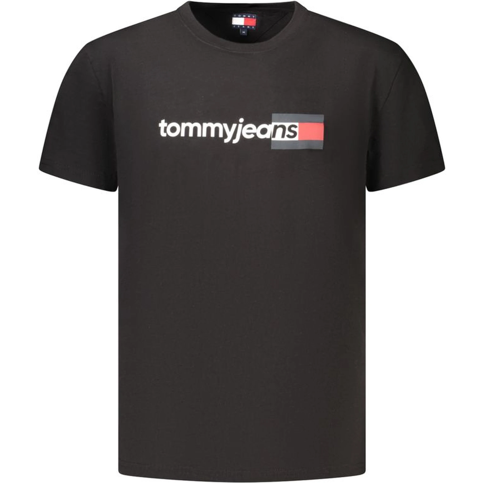 Black Cotton Men's T-Shirt