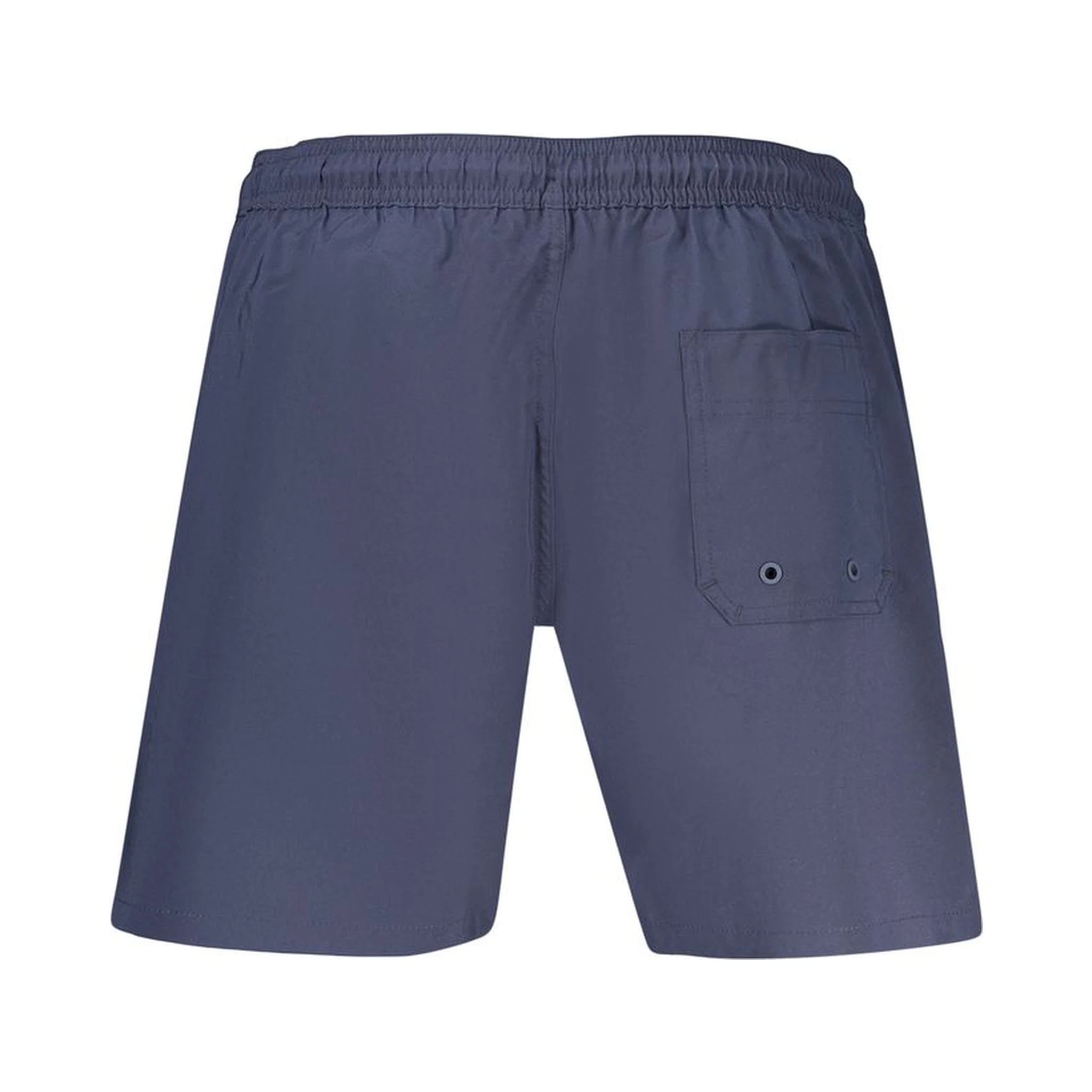 Blue Polyester Men's Swim Shorts