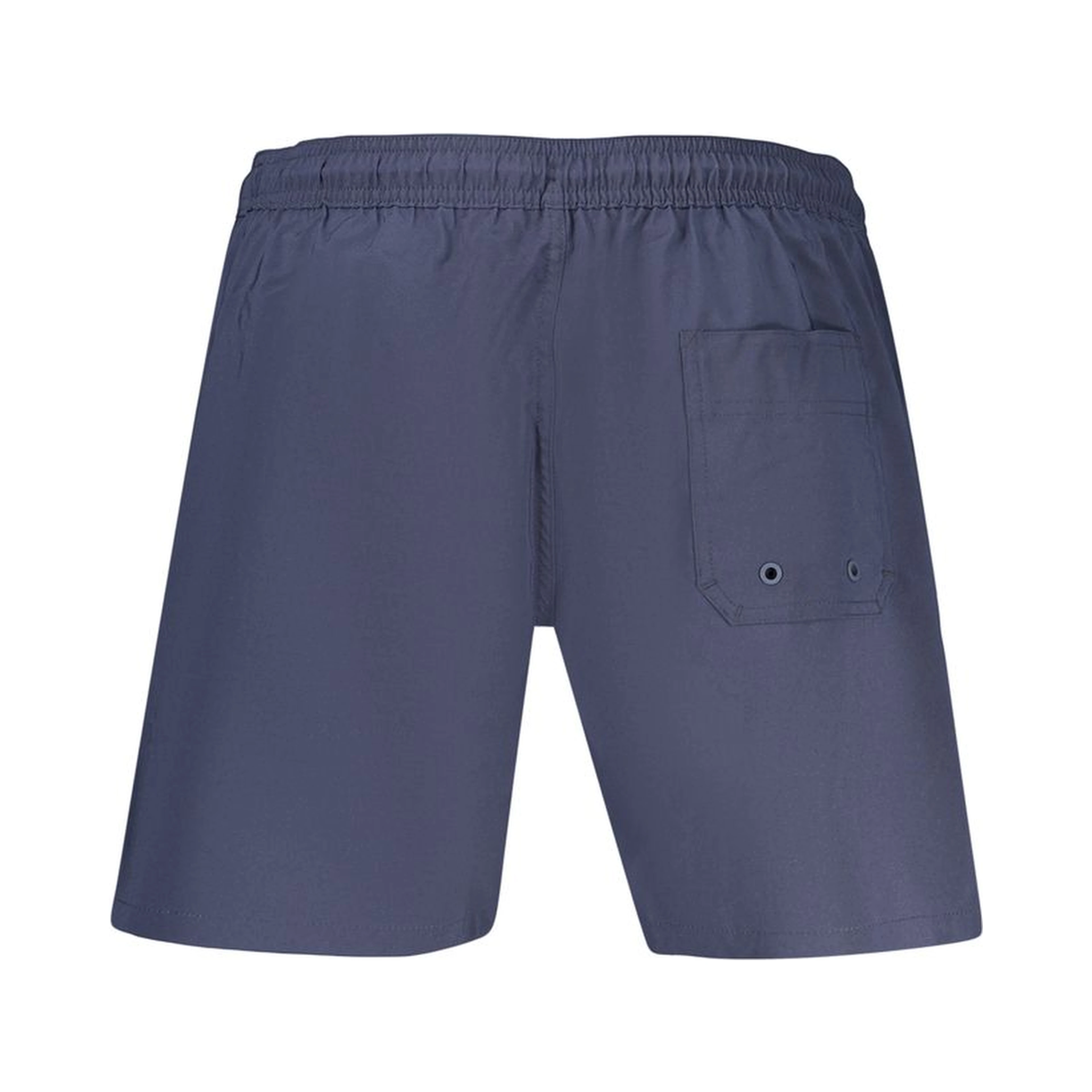 Blue Polyester Men's Swim Shorts