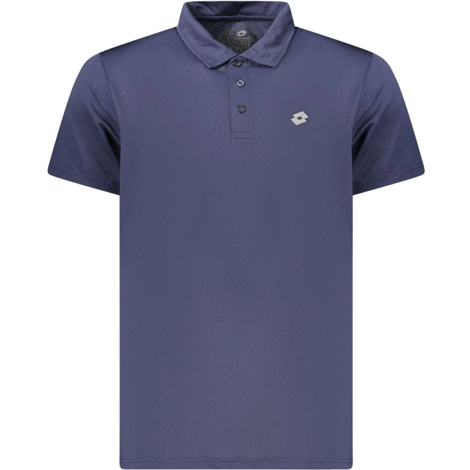 Blue Polyester Men's Polo Shirt