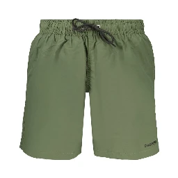 Green Polyamide Swim Shorts